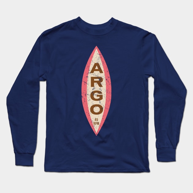 Argo Records Long Sleeve T-Shirt by MindsparkCreative